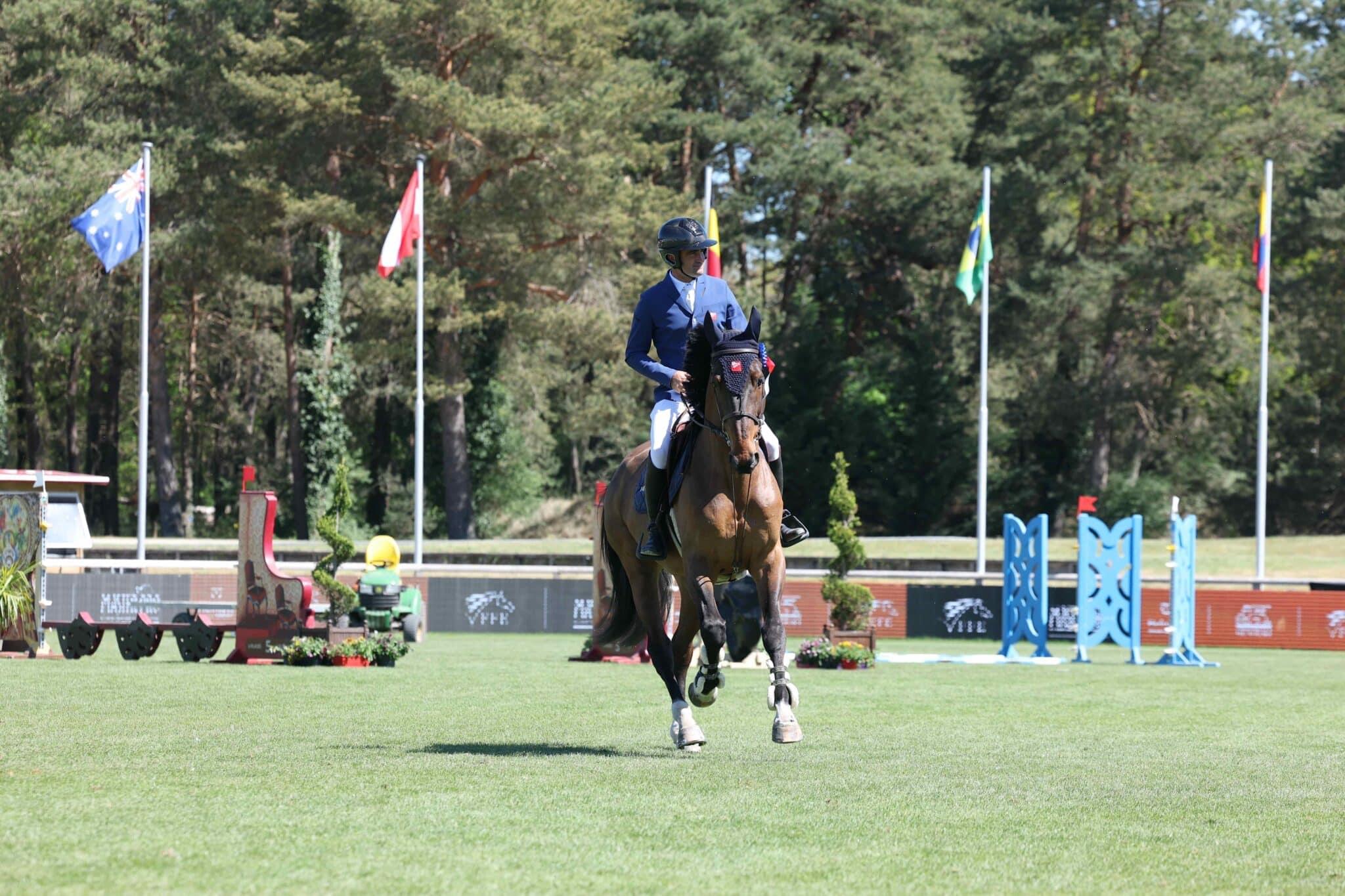 Printemps des sports équestres : Olivier Perreau aux avant-postes sur le Master Pro Elite FFE Generali